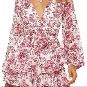 Long Sleeve Short Romper Dress - Used